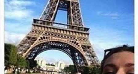 We think this girl got a little lost on her holidays. 