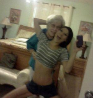 Grandma’s getting rowdy in this one! Pretty standard procedure as far as selfies go. What’s not standard is the risky decision of adding an elderly woman to the photo.